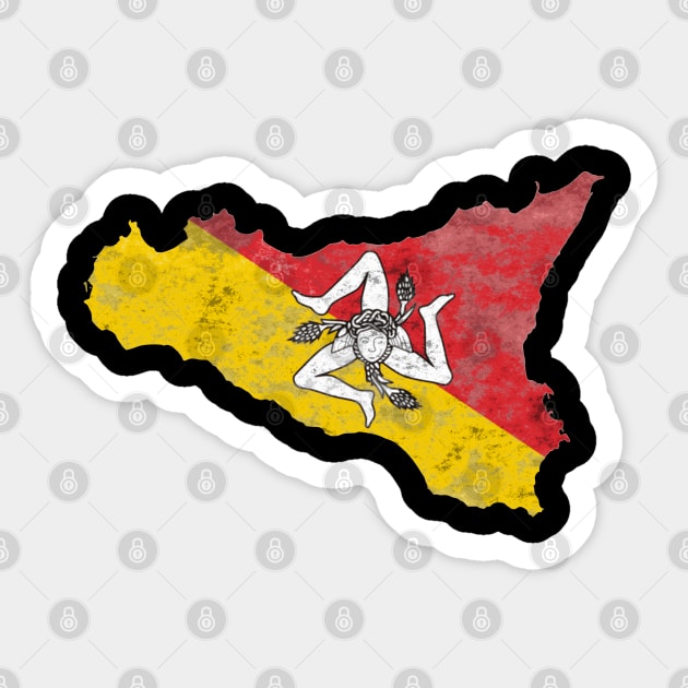 Sicily Sticker by bumblethebee